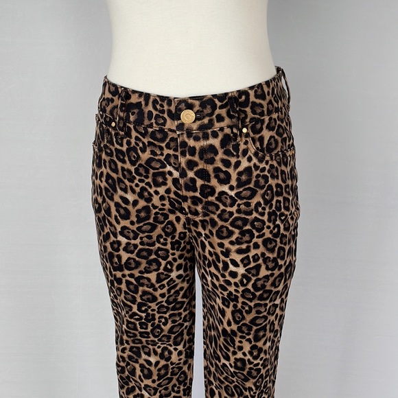 NWT WHBM Sculpt HighRise Leopard Skinny Ankle Sz 2 - Picture 6 of 15
